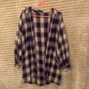 Fashion nova plaid shirt